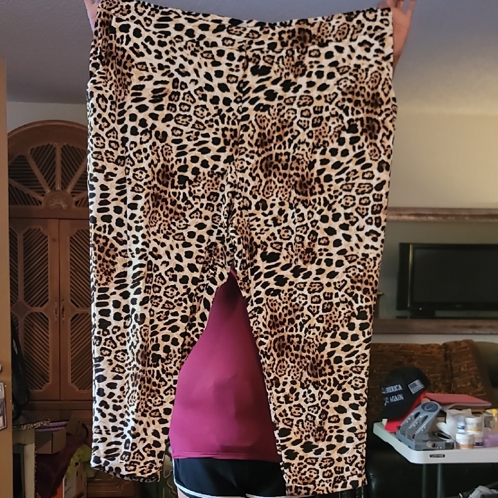 Leopard Print Womens Leggings